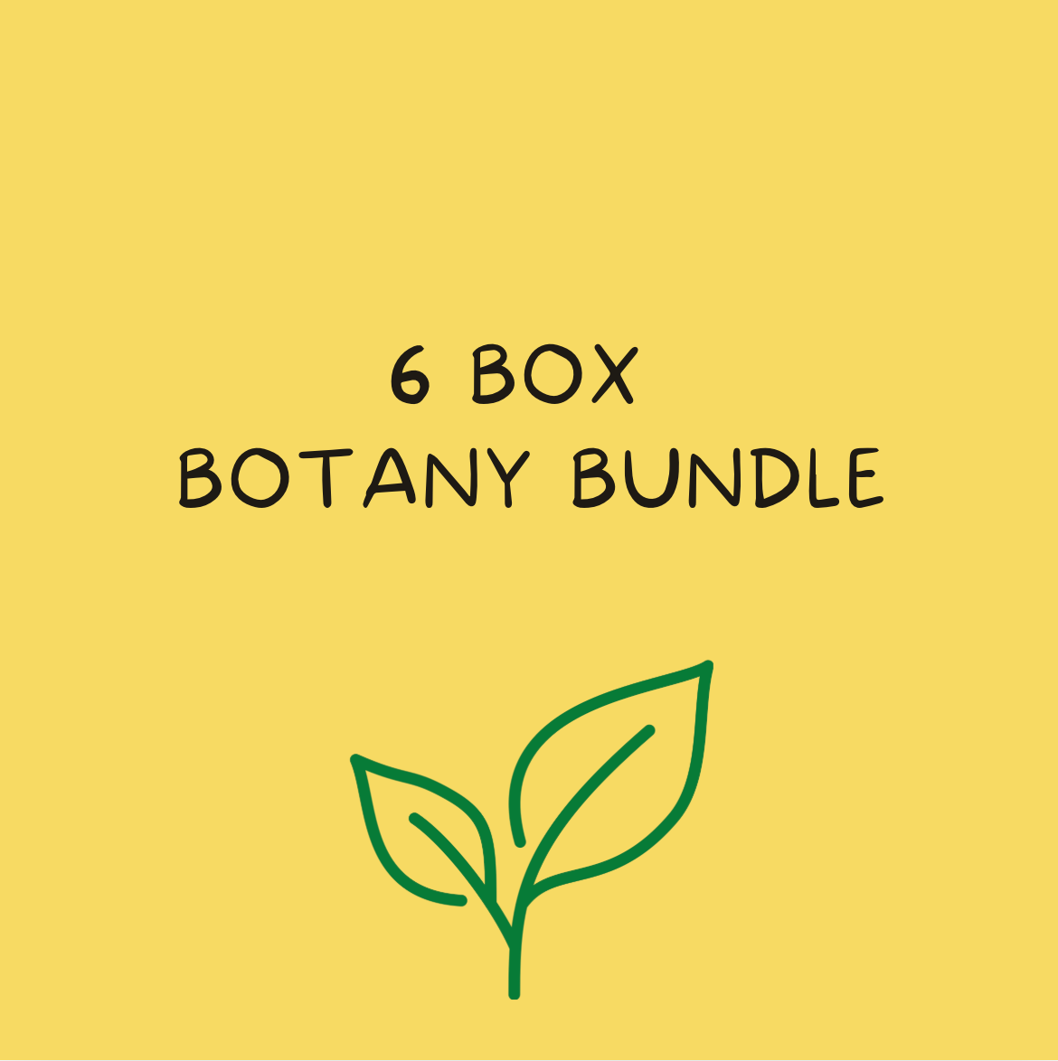 SPRING 2027 - 6 Box Botany Bundle